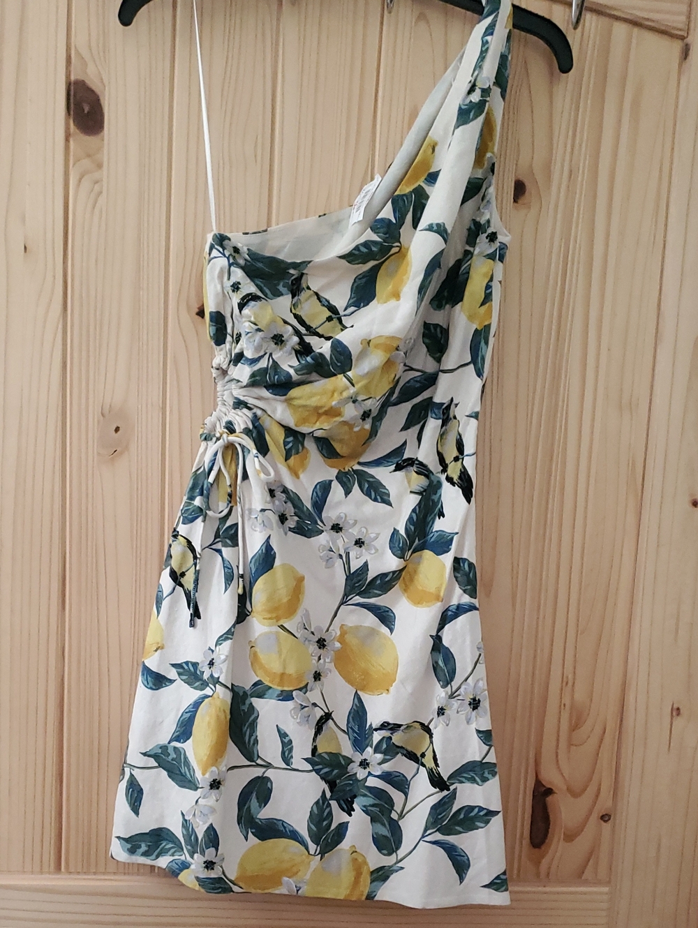 Nwt Boutique Lemon Linen Dress